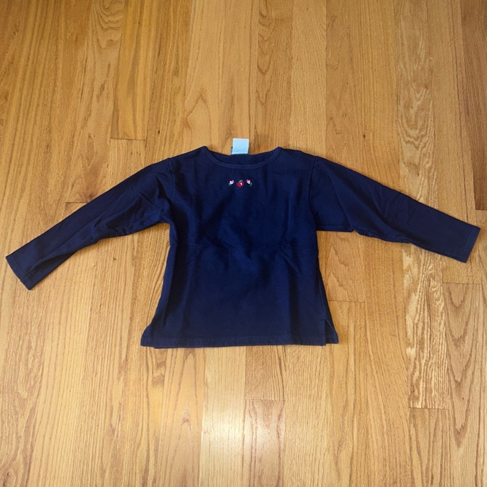 Rugged Bear navy long sleeve, size kids 7